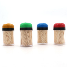 Anhui INCLUSO Suministro directo de fábrica Palillos de dientes desechables Embalaje personalizado Palillo de dientes de bambú para la venta
